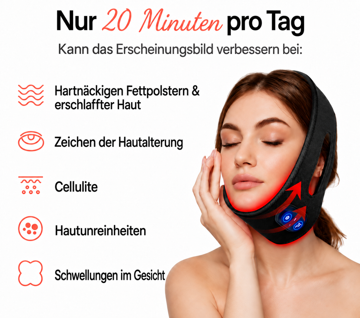 Sculptiva NeckLift - LED Hals & Kinn Behandlung